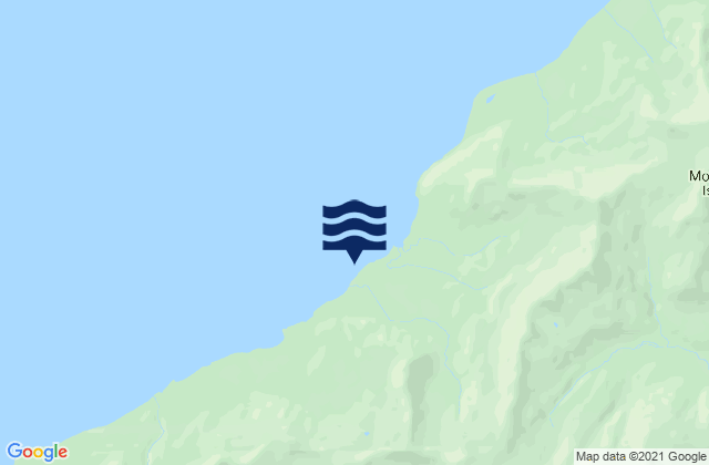 Mapa de mareas Montague Island, United States