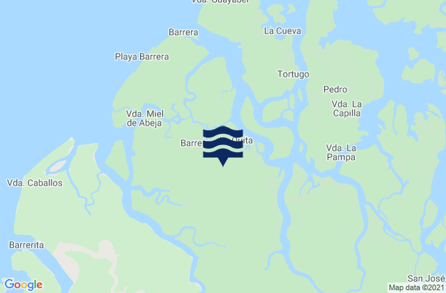 Mapa de mareas Mosquera, Colombia