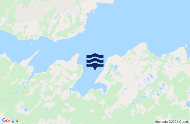 Mapa de mareas Mostyn Cove, Canada