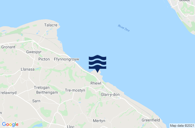 Mapa de mareas Mostyn Docks, United Kingdom