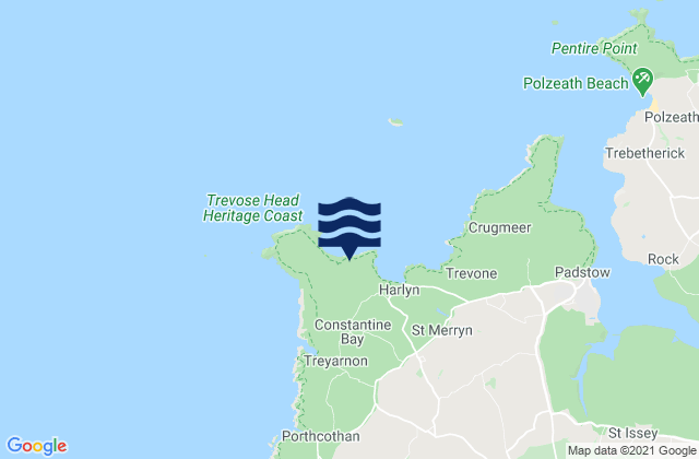 Mapa de mareas Mother Ivey s Spot M, United Kingdom