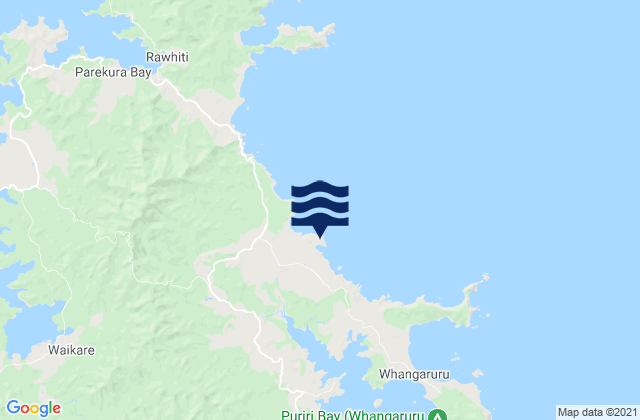Mapa de mareas Motukiore Island, New Zealand
