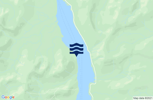 Mapa de mareas Mountain Point, United States