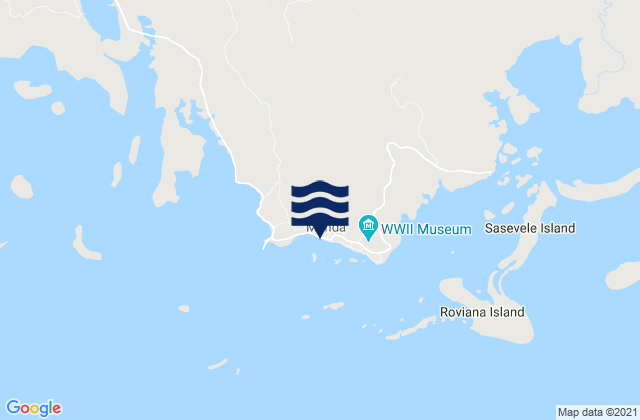 Mapa de mareas Munda, Solomon Islands