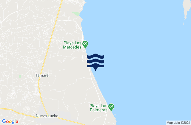 Mapa de mareas Municipio Maracaibo, Venezuela
