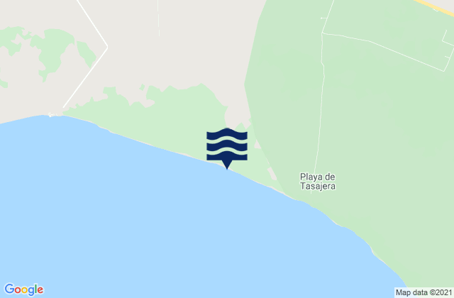 Mapa de mareas Municipio de Nueva Paz, Cuba