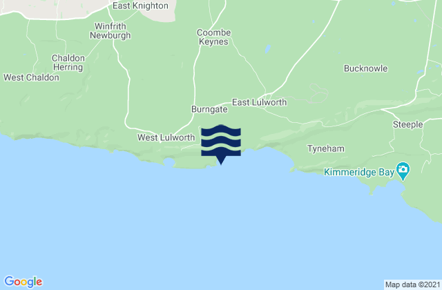 Mapa de mareas Mupe Bay, United Kingdom