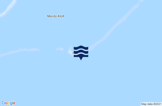 Mapa de mareas Murilo Atoll, Micronesia