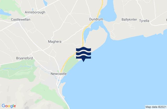 Mapa de mareas Murlough Beach, United Kingdom
