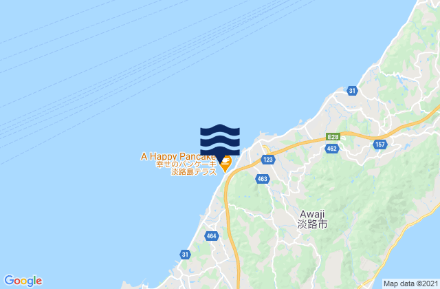 Mapa de mareas Murotsu Awaji, Japan