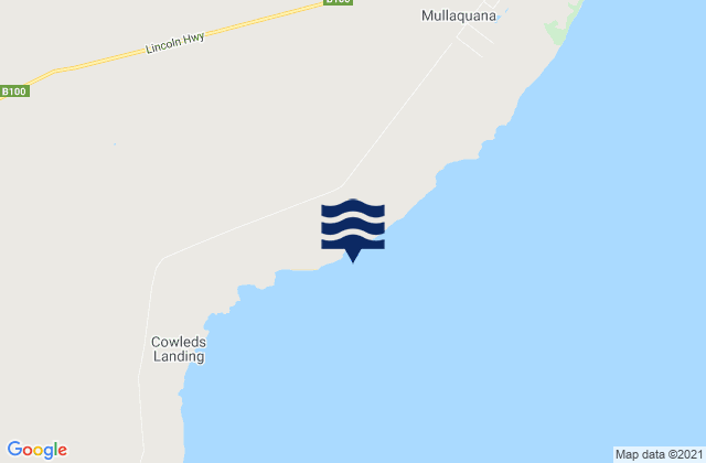 Mapa de mareas Murrippi Beach, Australia