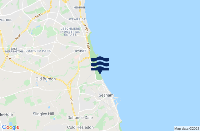 Mapa de mareas Murton, United Kingdom