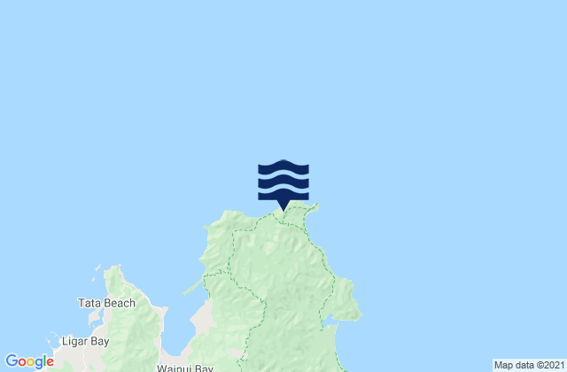 Mapa de mareas Mutton Cove, New Zealand