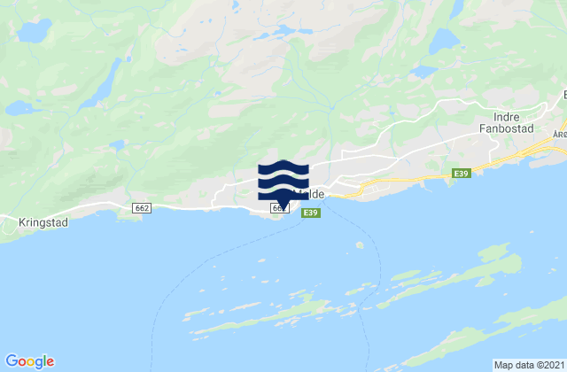 Mapa de mareas Møre og Romsdal fylke, Norway