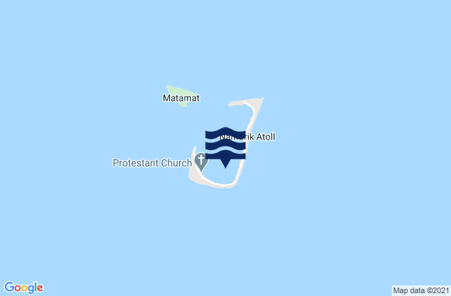 Mapa de mareas Namdrik Atoll, Marshall Islands