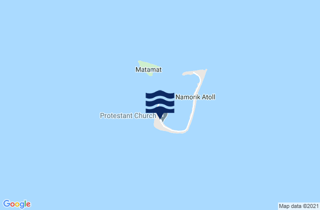 Mapa de mareas Namdrik, Marshall Islands