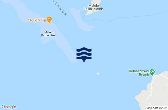 Mapa de mareas Namotu Island, Fiji