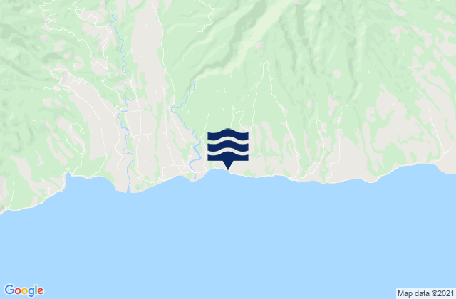 Mapa de mareas Nanga Tilir, Indonesia