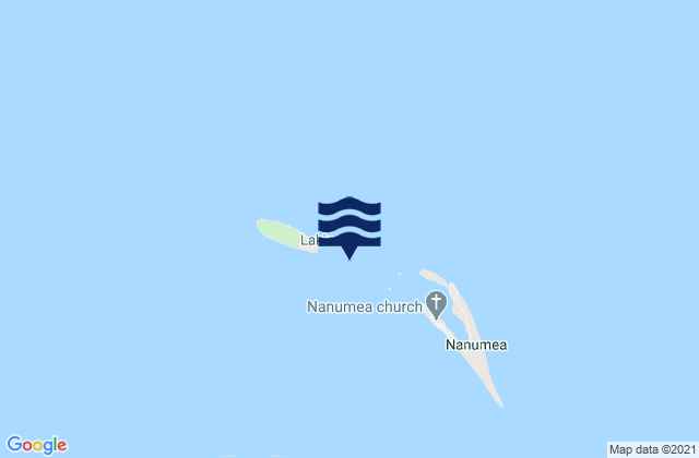 Mapa de mareas Nanumea, Tuvalu
