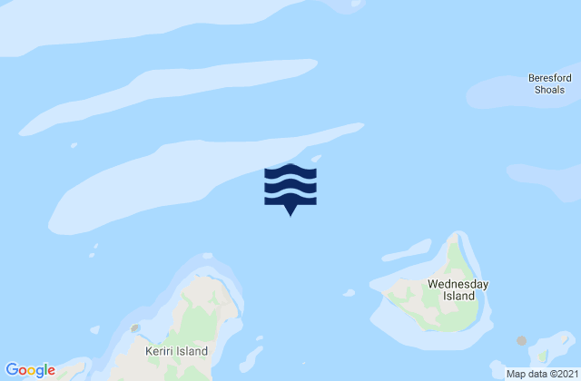 Mapa de mareas Nardana Patches, Australia