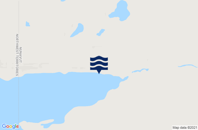 Mapa de mareas Natkusiak Peninsula, United States