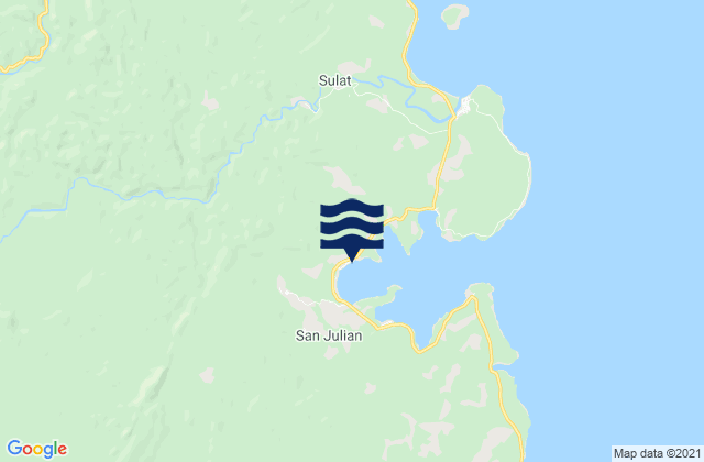 Mapa de mareas Nena, Philippines