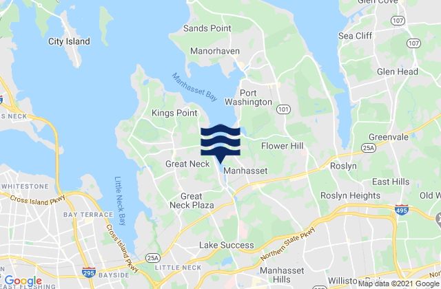 Mapa de mareas New Hyde Park, United States