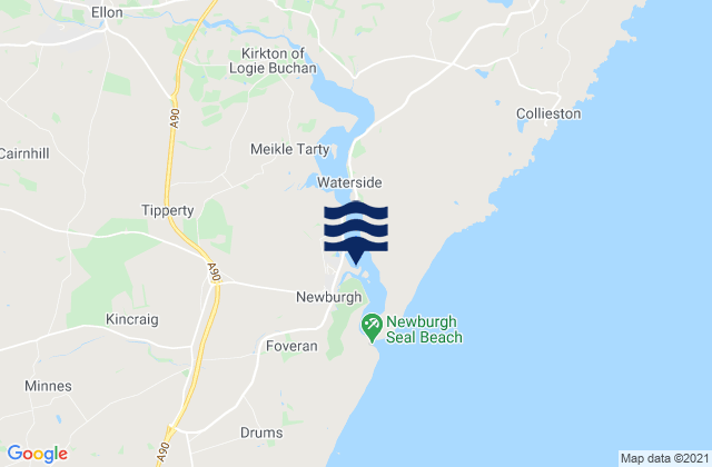 Mapa de mareas Newburgh, United Kingdom