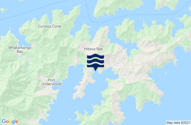 Mapa de mareas Ngakuta Bay, New Zealand