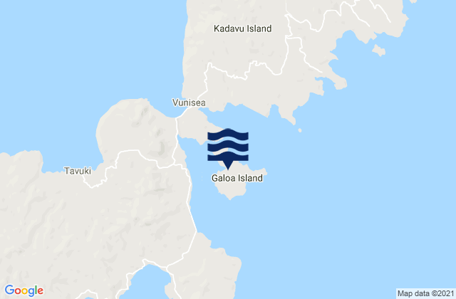Mapa de mareas Ngaloa Inlet, Fiji