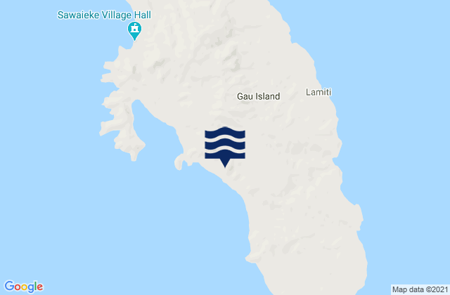 Mapa de mareas Ngau Island, Fiji