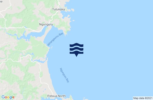 Mapa de mareas Ngunguru Bay, New Zealand