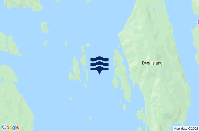 Mapa de mareas Niblack Islands, United States