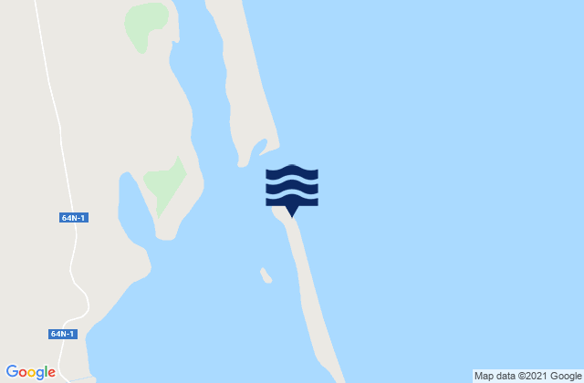 Mapa de mareas Niski Bay, Russia