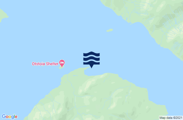 Mapa de mareas Nismeni Cove, United States