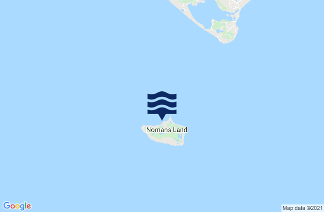 Mapa de mareas No Man's Land, United States