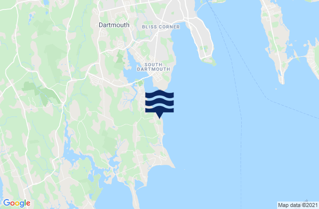 Mapa de mareas Nonquitt, United States