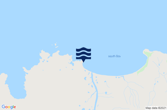 Mapa de mareas North Bay Stuart Island, United States