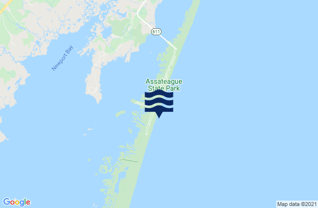Mapa de mareas North Beach Coast Guard Station, United States