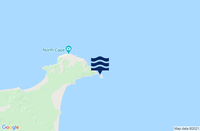 Mapa de mareas North Cape (Otou), New Zealand