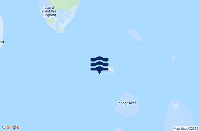 Mapa de mareas North Direction Island, Australia