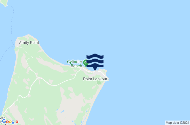 Mapa de mareas North Stradbroke - Pt Lookout, Australia