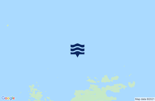 Mapa de mareas North of Perevalnie Island Shuyak Island, United States