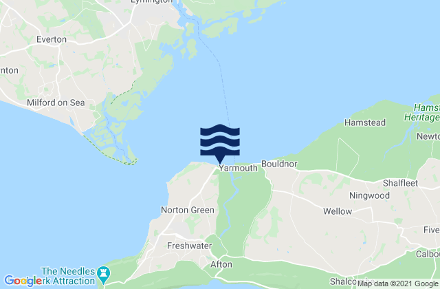 Mapa de mareas Norton Beach, United Kingdom