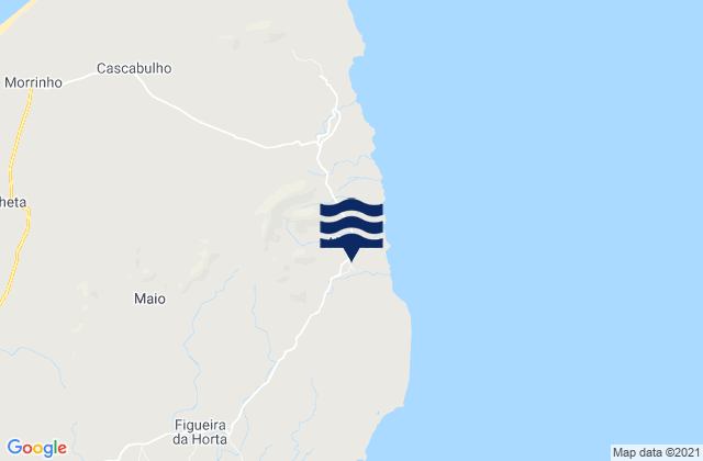 Mapa de mareas Nossa Senhora da Luz, Cabo Verde