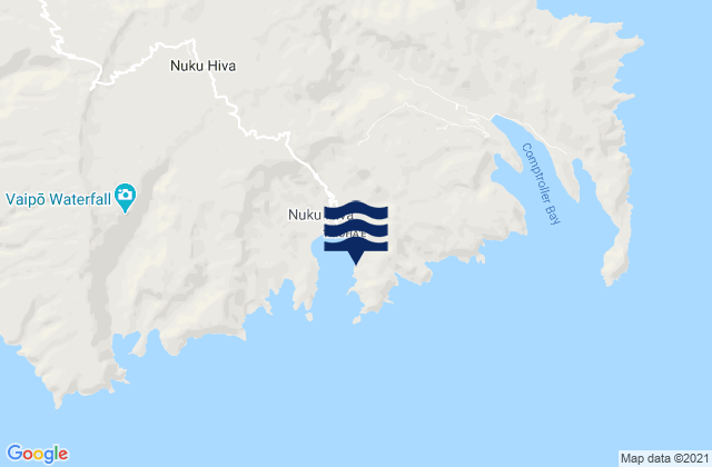 Mapa de mareas Nuku Hiva (Marquesas Is.), French Polynesia