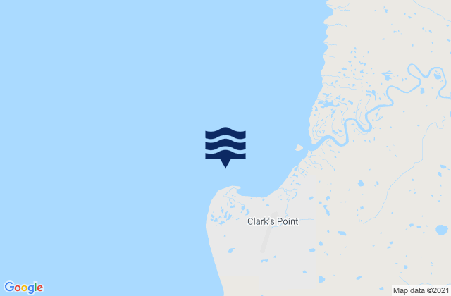 Mapa de mareas Nushagak Bay (clarks Point), United States