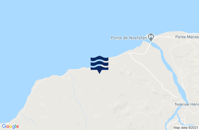 Mapa de mareas Oecusse, Timor Leste