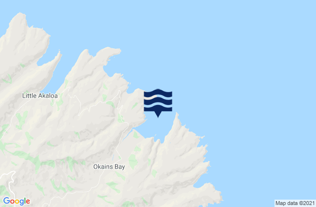 Mapa de mareas Okains Bay, New Zealand