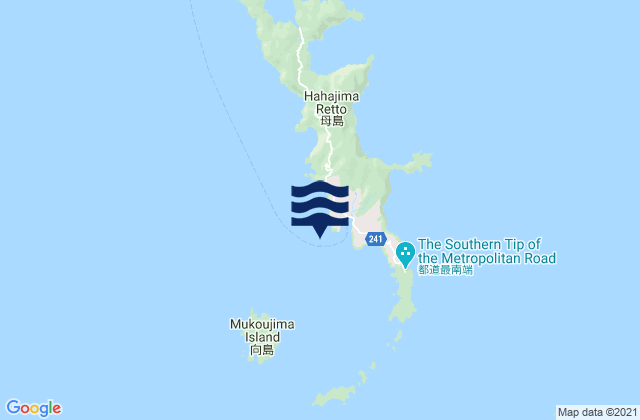 Mapa de mareas Okimura Ogasawara Gunto, Northern Mariana Islands